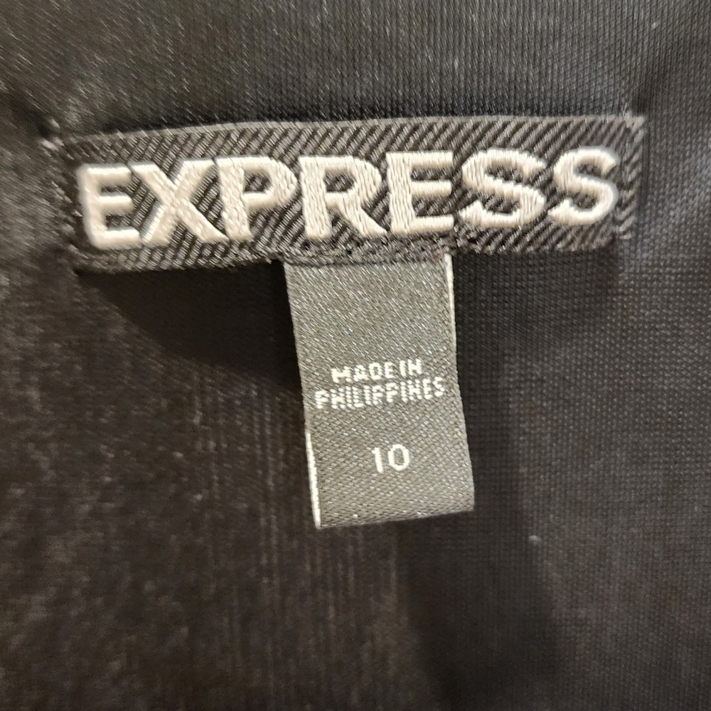 EXPRESS black Bodycon Sleevesless Dress size 10 - Picture 6 of 14